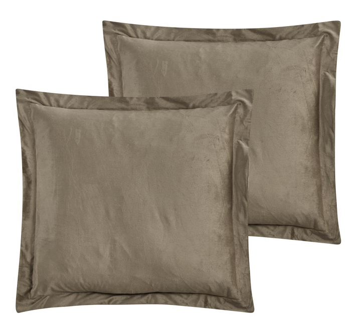 Diana Coffee Velvet Coverlet