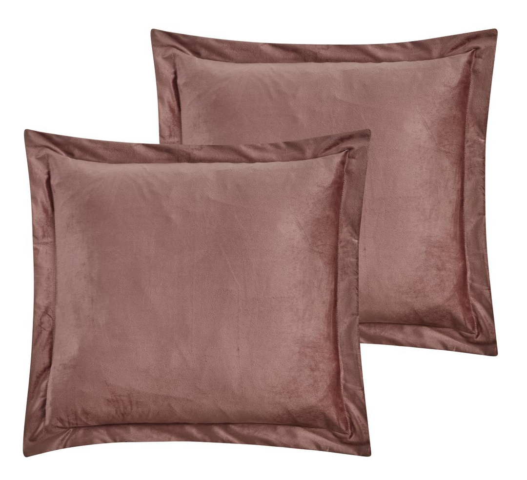 Sofia Blush Pink Velvet Coverlet