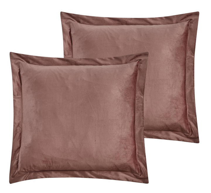 Sofia Blush Pink Velvet Coverlet